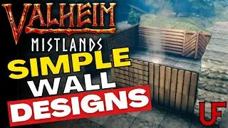 Valheim | 10 Beautiful Wall Designs | Hearth and Home | Tips and Tricks | Building Guide