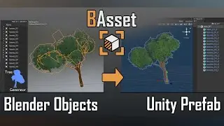 BAsset Tools: Design Unity Prefabs in Blender