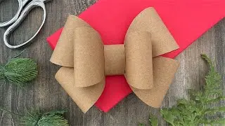 How To Make A Paper Bow | DIY Crafts