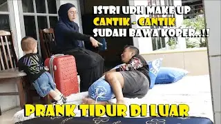 PRANK NGAJAK ISTRI TIDUR DI HOTEL. ISTRI UDH CANTIK BAWA KOPER TERNYATA. ENDINGNYA AUTO NGAKAK