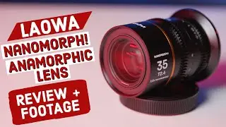 Laowa 35mm T2.4 Nanomorph Lens Review + RED Komodo (BEST Budget Anamorphic Lenses?)