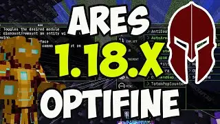 How to get Cheats for Minecraft 1.18.1 - download & install ARES client 1.18.1 with Optifine