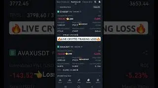 Live Crypto Trading Loss | Binance Futures Trading is Scam 