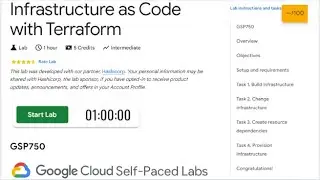 Infrastructure as Code with Terraform | GSP750 | Google Cloud | QUICK-GCP-LAB | 2024 