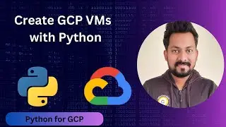 How to create GCP VM using Python