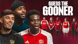 GUESS THE GOONER 2 | Bukayo Saka, Kai Havertz, Sharky & Frimmy