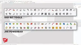 HOW TO: Introduction to Plugins in SketchUp: JHS Powerbar & 1001 Bit Tools