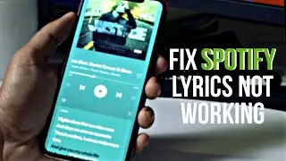 How to Fix Spotify Lyrics Not Working/Showing in iphone or ipad