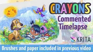 Crayons Timelapse - Art is everywhere!