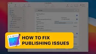 How to fix FTP Publishing Problems in RapidWeaver