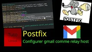 Postfix: Utiliser gmail comme relay host (smarthost)