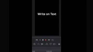 Write On TEXT! - DaVinci Resolve for NOOBS! - Tip #31