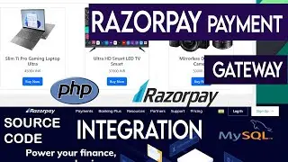 Razorpay payment gateway integration in PHP with MYSQL database | Source code