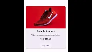 Create a simple Card Widget in Flutter (Speed Code)