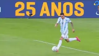 Argentina Campeón de América 2021. Impresionante Gol de Di María. Argentina 1-0 Brasil