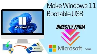 Create Windows 11 Bootable USB using Media Creation Tool | Windows 11 Bootable USB | Microsoft