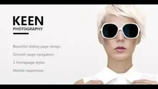 Keen - Minimal Photography WordPress Theme | Themeforest Website Templates and Themes