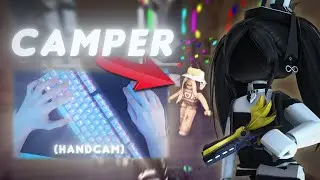 BEATING CAMPERS in MM2 with HANDCAM (Murder Mystery 2)