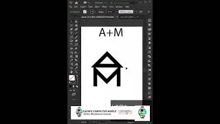 Create A M logo easily #shorts