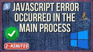 Fix Skype A JAVASCRIPT ERROR OCCURRED IN THE MAIN PROCESS Windows