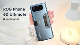 ROG Phone 6D Ultimate Unboxing 🌌 aesthetic | accessories | Genshin Impact  | Tower of fantasy