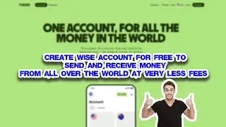 🔴 Open wise account in almost all countries with send and receive facility