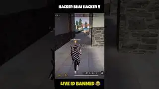 FREE FIRE JOD LEVEL HACKER !! LIVE ID BANNED #shorts #freefire #short #shortvideo #raistar