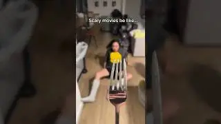 IF SCARY MOVIES HAD HAPPY ENDINGS 😭 