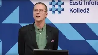 Public lecture by Mikko Hyppönen at Estonian Information Technology College