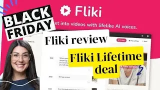 Fliki lifetime deal $189 on Appsumo - 10% off Fliki !