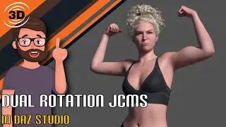 Control a Morph using two joint rotations in DAZ Studio