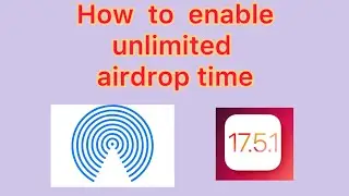 How to enable unlimited airdrop time