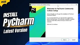 How to Install PyCharm IDE 2023 on Windows 10/11  (Latest Version)