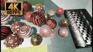 Shredding chocolate ball Satisfying 2