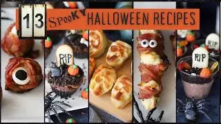 13 Easy Halloween Recipes | Halloween Treats | DIY Snacks