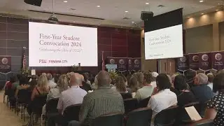 FSU Panama City welcomed freshmen students to 2024 annual convocation