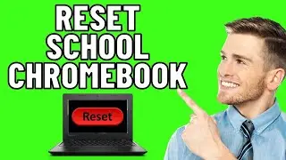 How to Reset a School Chromebook 2025! (FULL GUIDE)