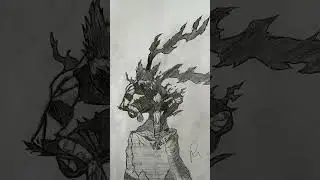 Art Collab, One Punch man Garou, Check out my Insta or Tiktok for more Info, Quiet.demon #anime #art