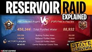 State of Survival Reservoir Raid Explained - 100% Capture Complete Dominance