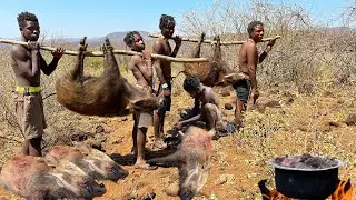 Outdoor Cooking with the Hadza