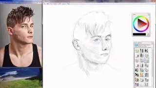 MyPaint Speed Drawing
