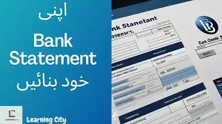 Bank Statement Editing Tutorial (Urdu): Enhance Your Financial Records Like a Pro