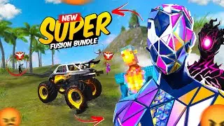 1st Time Playing with Super Fusion Bundle in Free Fire 😱 NRZ