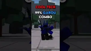 Cool Tech 99% Garou Combo || The Strongest Battlegrounds
