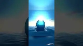 Солнце цвета аквамарин