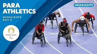 🏃‍♀️Para Athletics Highlights | Day 3 | Paris 2024 Paralympic Games