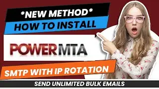 *New Method - How to Install & Configure PowerMta Smtp with ip rotation 2024