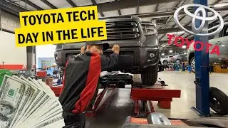 A Day In The Life As A Toyota Technician in 2022