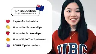 nz uni scholarships guide | how to find and get scholarships + write a statement 👩‍🎓✨