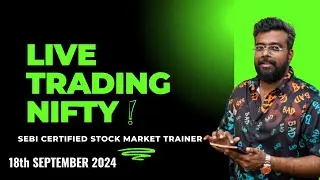 Bank Nifty50:SEP 18TH Live Options Trading today#BankNiftyTradingLive|In 2024 Learn Trading Easy Way